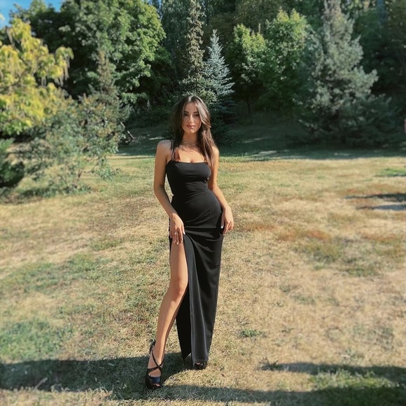 Cami Maxi Slip Dress - Picture 7 of 14